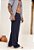 Calça Lavagem Jeans Azul Escura - Imagem 2