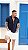 Camisa Tricoline Azul Marinho - Imagem 7