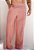Calça Pantalona Linho Rosé - Imagem 1