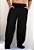 Calça Pantalona Linho Preta - Imagem 1