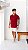 Camiseta Texturizada Vermelho Marsala - Imagem 2