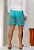 Shorts Arrastão Azul Turquesa - Imagem 5