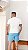 Camiseta Tricot Bicolor Off White - Imagem 5