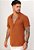 Camisa Viscolinho Gola Padre Caramelo - Imagem 1