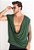Regata Decote Verde Militar - Imagem 1