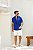 Camisa Linho Azul Royal - Imagem 7