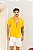 Camisa Viscolinho Gola Padre Mostarda - Imagem 4