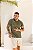 Camiseta Texturizada Verde Musgo - Imagem 4