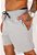 Shorts Linho Cinza Mescla - Imagem 2