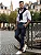 Calça Alfaiataria Skinny Lavagem Jeans Escura - Imagem 2