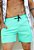 Shorts Tactel Verde Água - Imagem 1