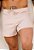 Shorts Canelado Bege - Imagem 1
