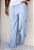Calça Pantalona Azul Bebê - Imagem 1
