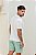 Shorts Linho Premium Verde Menta - Imagem 9