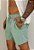 Shorts Linho Premium Verde Menta - Imagem 3