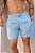 Shorts Linho Premium Azul Bebê - Imagem 8