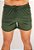 Shorts Canelado Verde Militar - Imagem 1