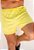 Shorts Canelado Amarelo - Imagem 1