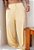 Calça Pantalona Amarelo Manteiga - Imagem 1