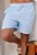 Shorts Linho Azul Bebê - Imagem 1