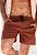 Shorts Linho Marrom - Imagem 1