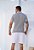 Camiseta Tricot Bicolor Cinza Mescla - Imagem 6