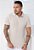 Camiseta Tricot Bicolor Nude - Imagem 1
