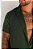 Camisa Viscose Verde Militar - Imagem 3