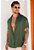 Camisa Viscose Verde Militar - Imagem 1
