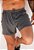 Mini Shorts Viscolycra Cinza Grafite - Imagem 1