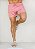Shorts Canelado Rosa Bebê - Imagem 3