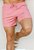 Shorts Canelado Rosa Bebê - Imagem 1