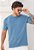 Camiseta Texturizada Azul Jeans - Imagem 1