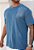 Camiseta Texturizada Azul Jeans - Imagem 2