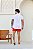 Shorts Barra Italiana Linho Vermelho - Imagem 10