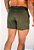 Shorts Linho Jacquard Verde Militar - Imagem 7