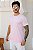 Camiseta Básica Algodão Rosa Bebê - Imagem 3