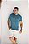 Camiseta Texturizada Azul Petróleo - Imagem 3