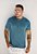 Camiseta Texturizada Azul Petróleo - Imagem 5