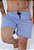 Shorts Linho Azul Bebê - Imagem 1
