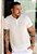 Camiseta Gola Padre Tricot Off White - Imagem 1