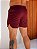 Shorts Canelado Vermelho Marsala - Imagem 5