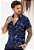 Camisa Viscolinho Estampada - Imagem 1