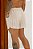 Shorts Linho Listrado Nude - Imagem 5