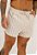Shorts Linho Listrado Nude - Imagem 1