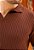 Camiseta Polo Tricot Marrom Café - Imagem 2