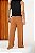 Calça Pantalona Linho Caramelo - Imagem 4