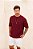 Blusa Oversized Tricot Vermelho Marsala - Imagem 3