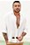 Camisa Oversized Viscolinho Branca - Imagem 1