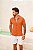 Camisa Polo Texturizada Caramelo - Imagem 4